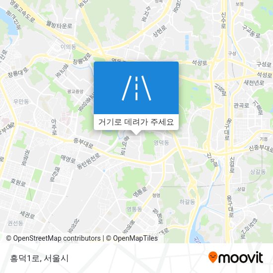 흥덕1로 지도