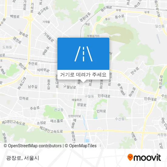 광장로 지도