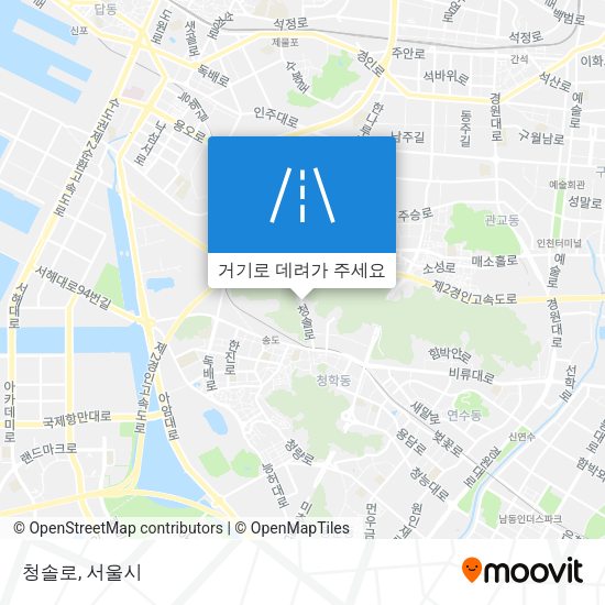 청솔로 지도