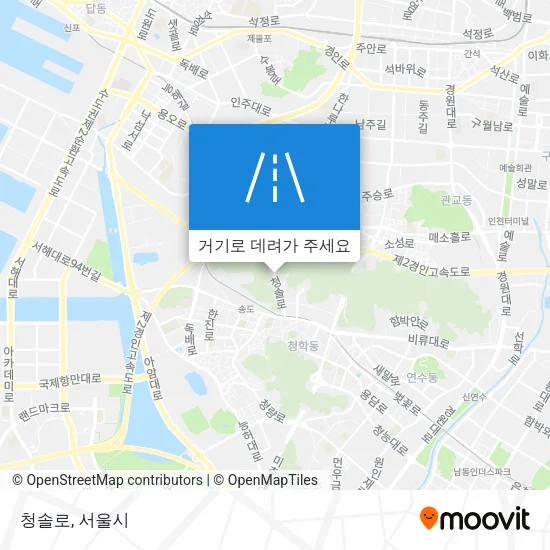청솔로 지도