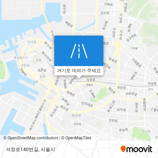 석정로140번길 지도