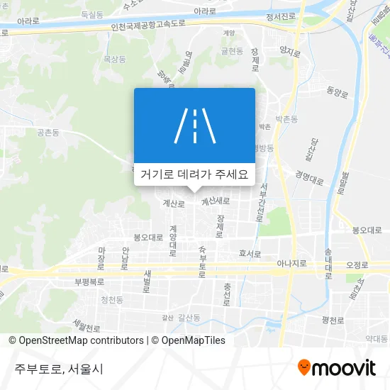 주부토로 지도