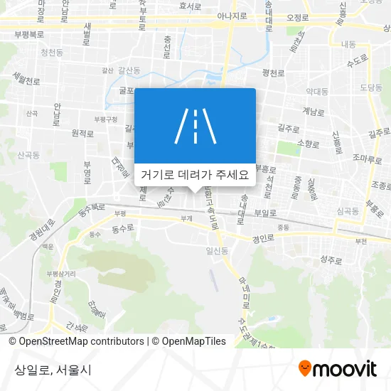 상일로 지도