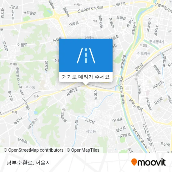 남부순환로 지도
