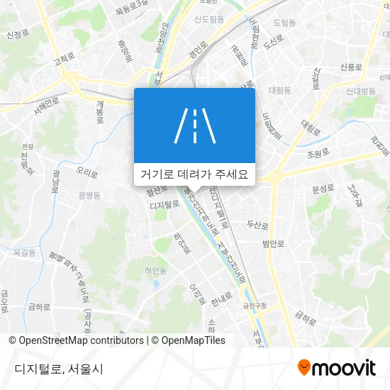 디지털로 지도