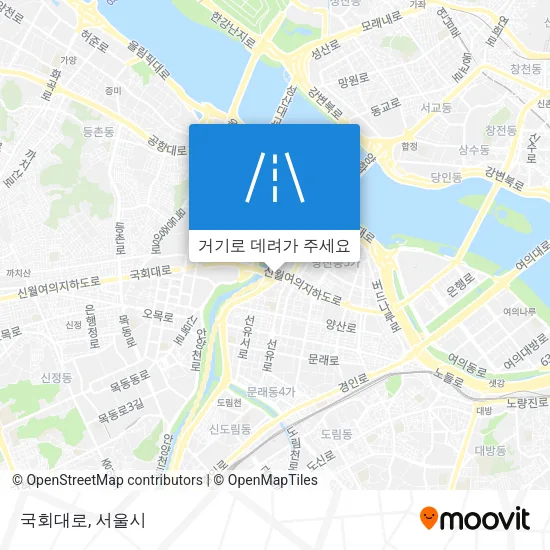 국회대로 지도
