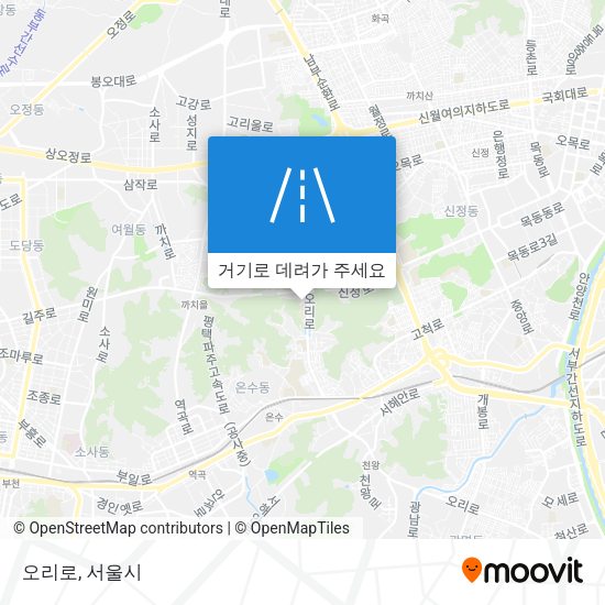 오리로 지도
