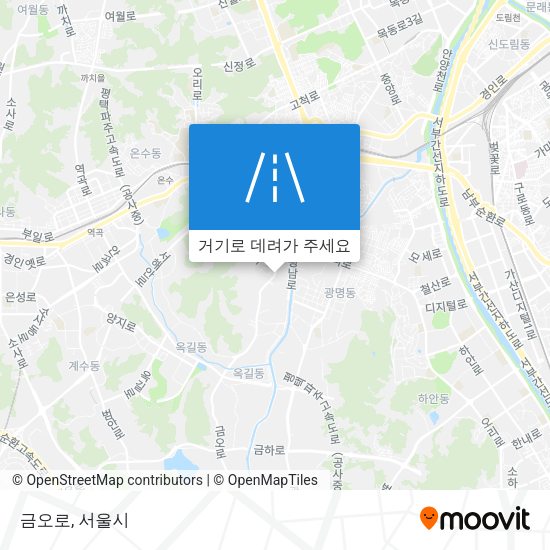 금오로 지도