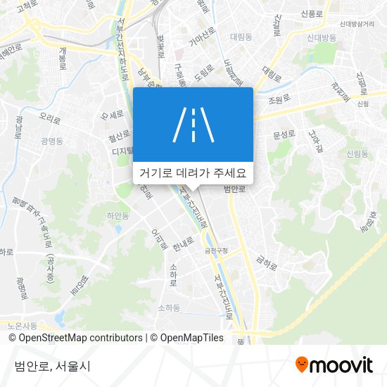범안로 지도