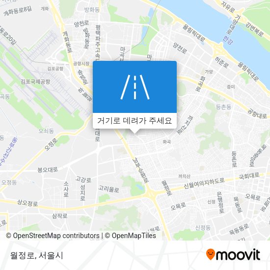 월정로 지도
