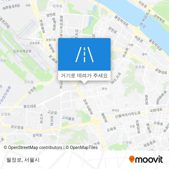 월정로 지도