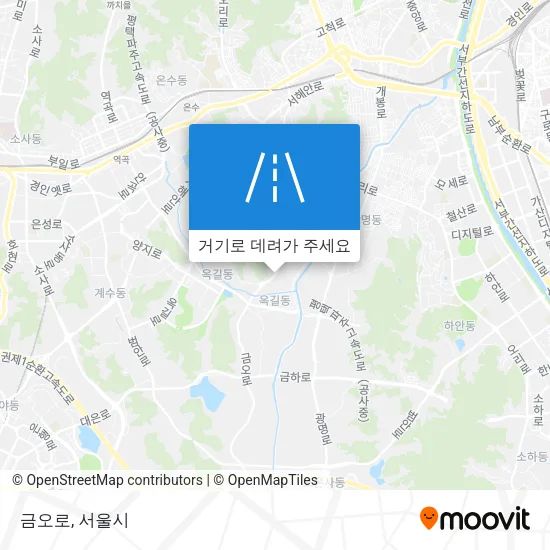 금오로 지도