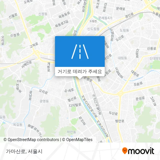 가마산로 지도