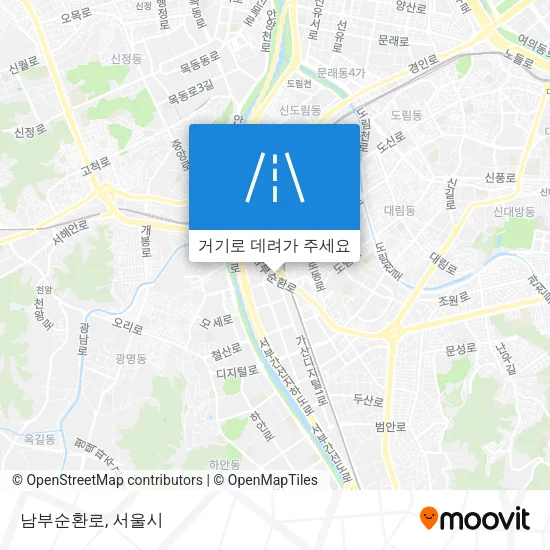 남부순환로 지도
