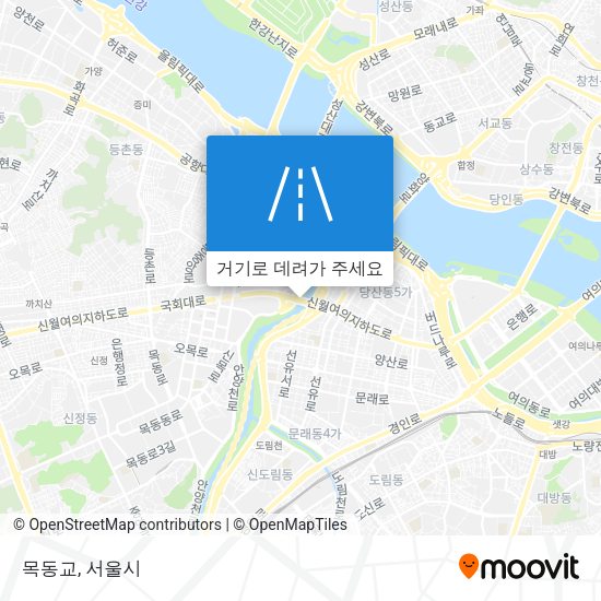 목동교 지도