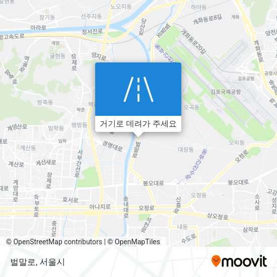 벌말로 지도