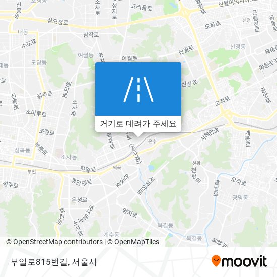 부일로815번길 지도