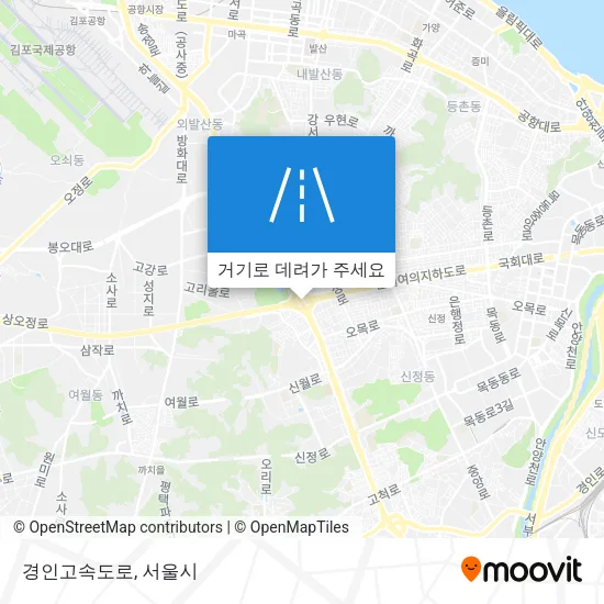경인고속도로 지도