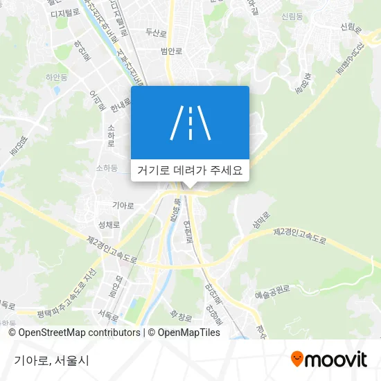 기아로 지도