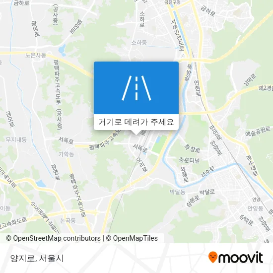 양지로 지도