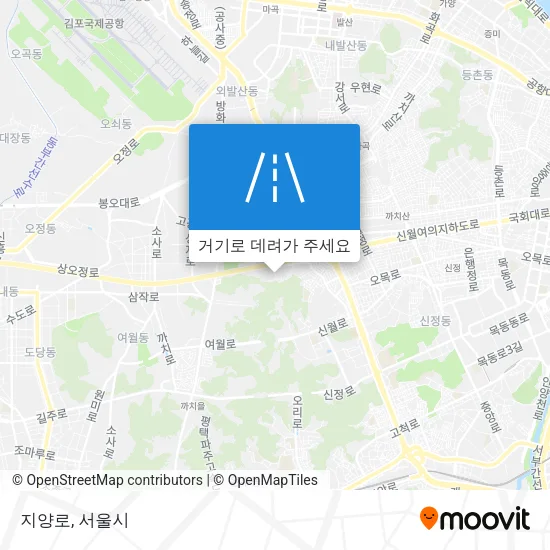 지양로 지도