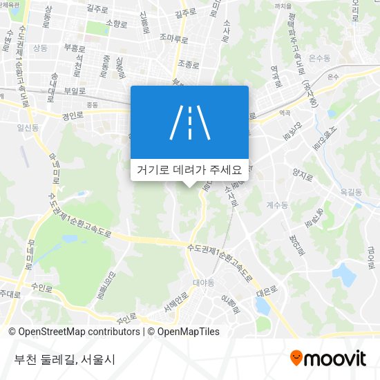 부천 둘레길 지도