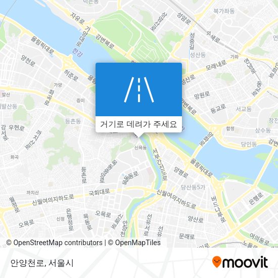 안양천로 지도