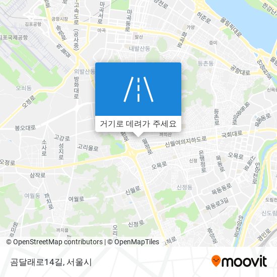 곰달래로14길 지도