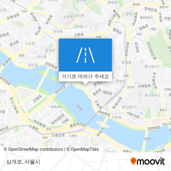 삼개로 지도