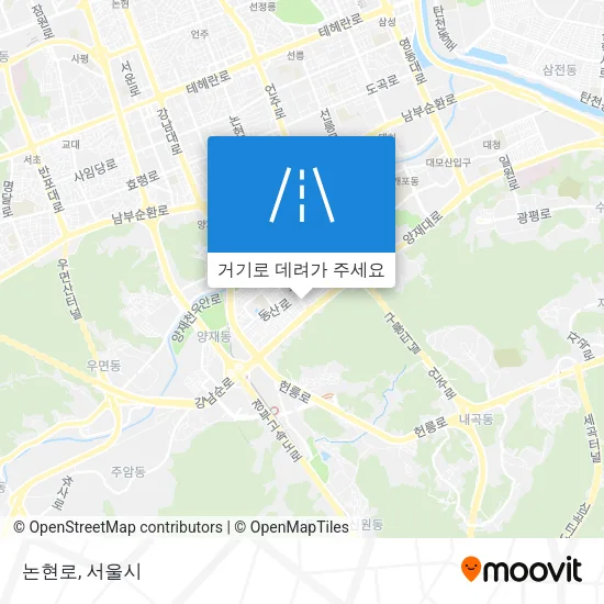 논현로 지도