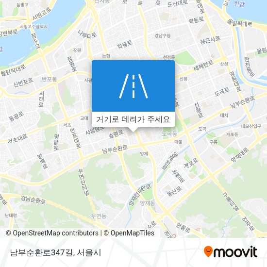 남부순환로347길 지도
