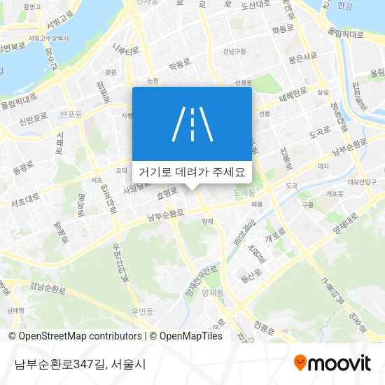 남부순환로347길 지도