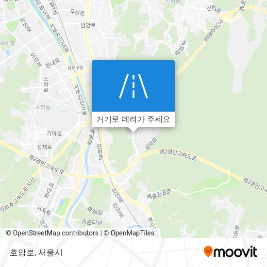 호암로 지도
