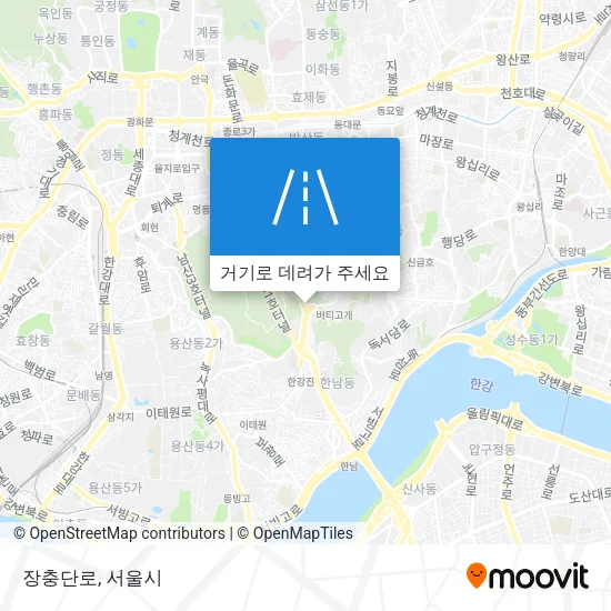 장충단로 지도