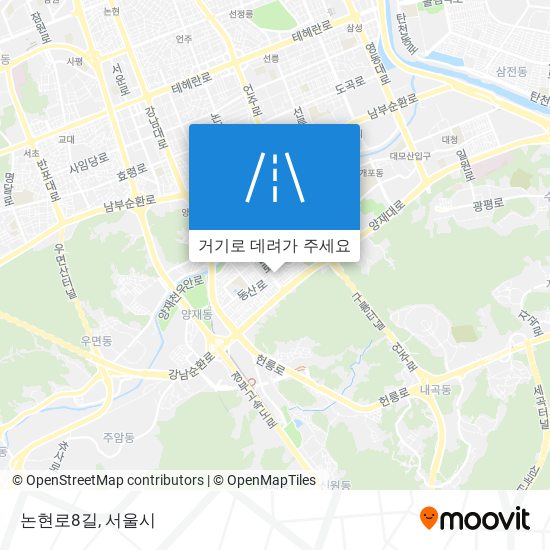 논현로8길 지도