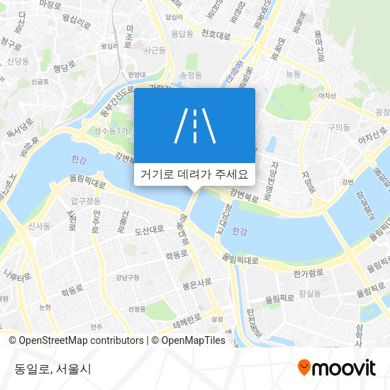 동일로 지도