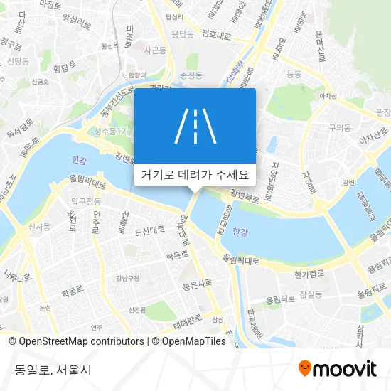 동일로 지도