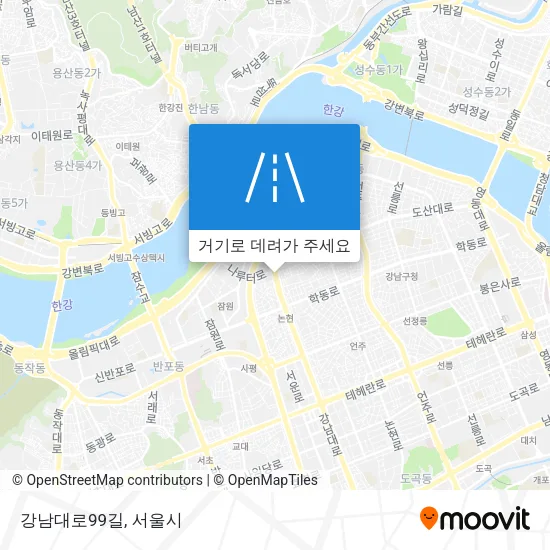 강남대로99길 지도