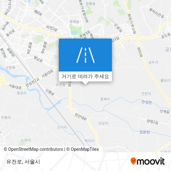 유천로 지도