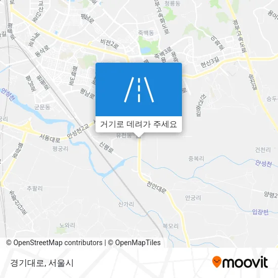 경기대로 지도