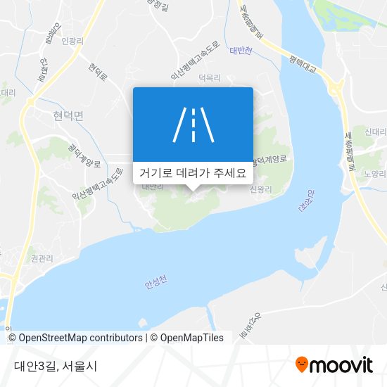 대안3길 지도
