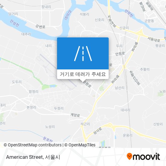 American Street 지도