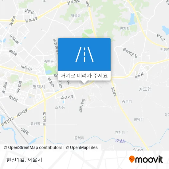 현신1길 지도