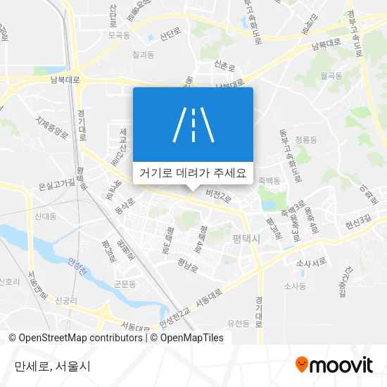 만세로 지도