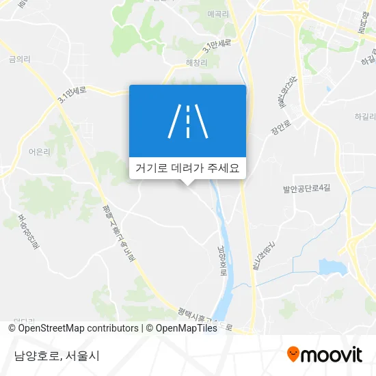 남양호로 지도