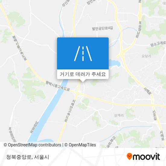 청북중앙로 지도