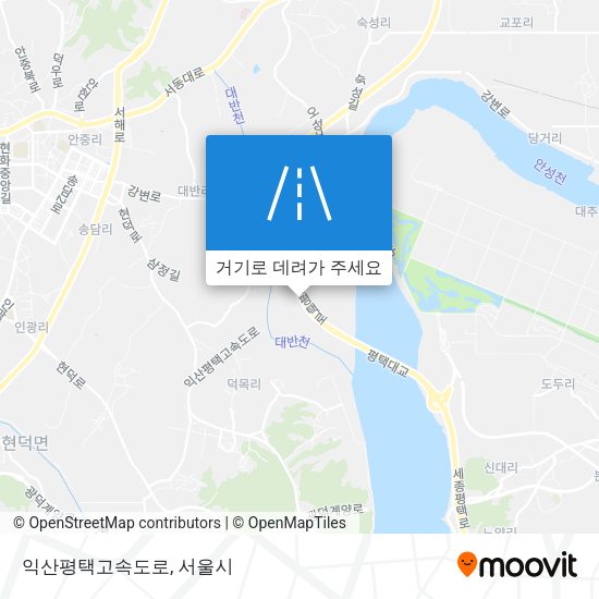 익산평택고속도로 지도