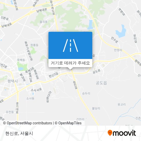 현신로 지도