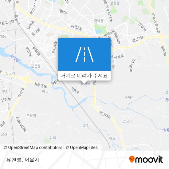 유천로 지도