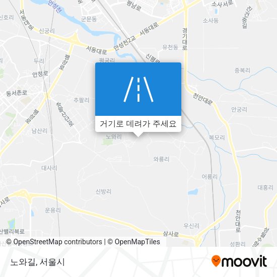 노와길 지도
